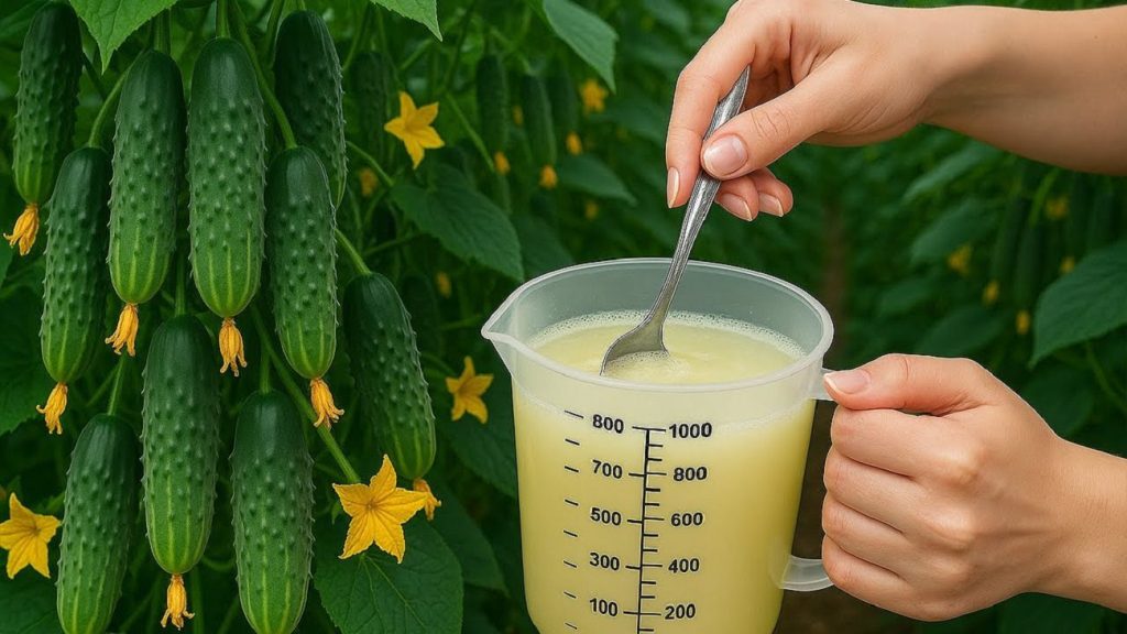 Чим підживити огірки для росту