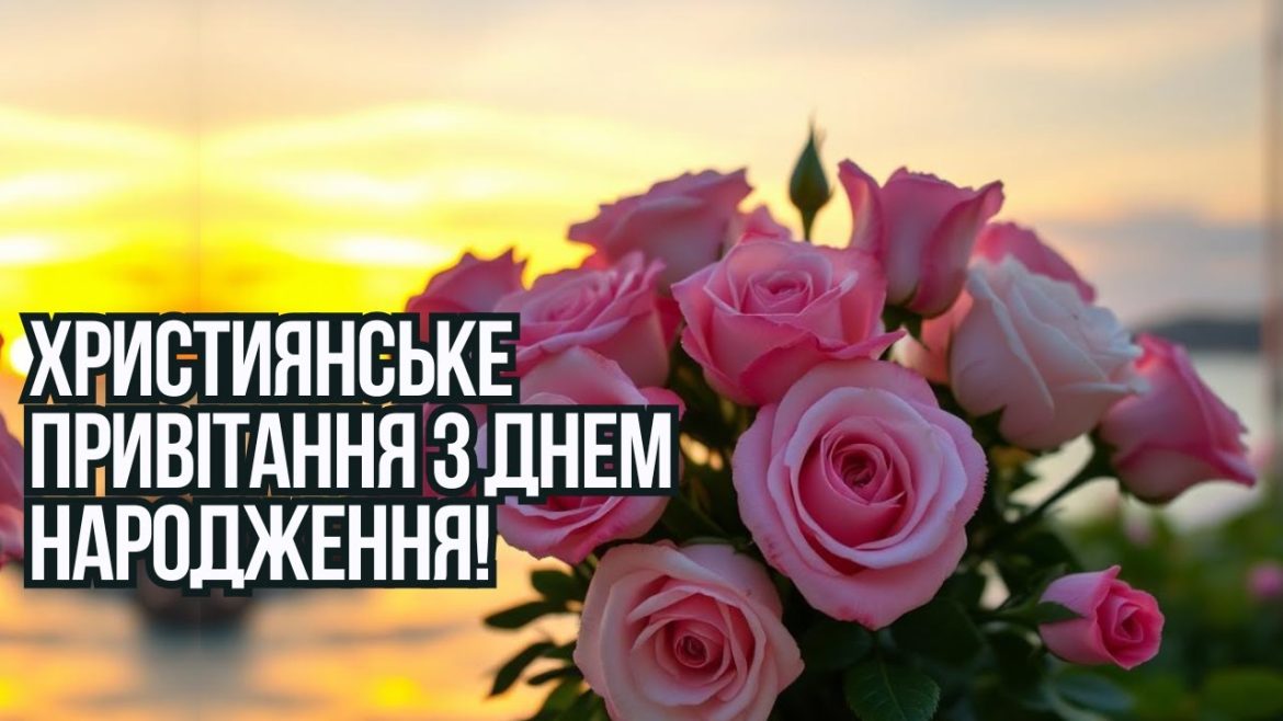 Християнські привітання з днем народження