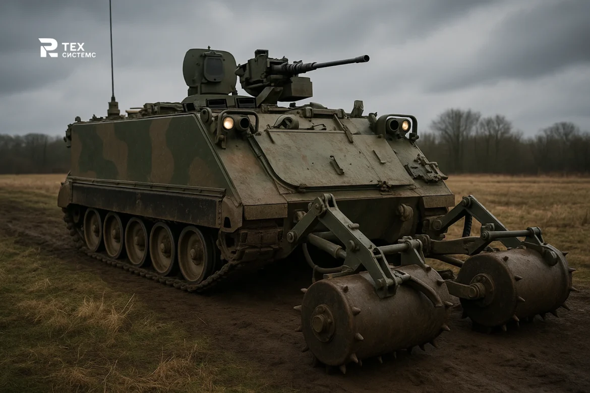 Протимінне обладнання для M113: захист екіпажу від вибухів - фото 1
