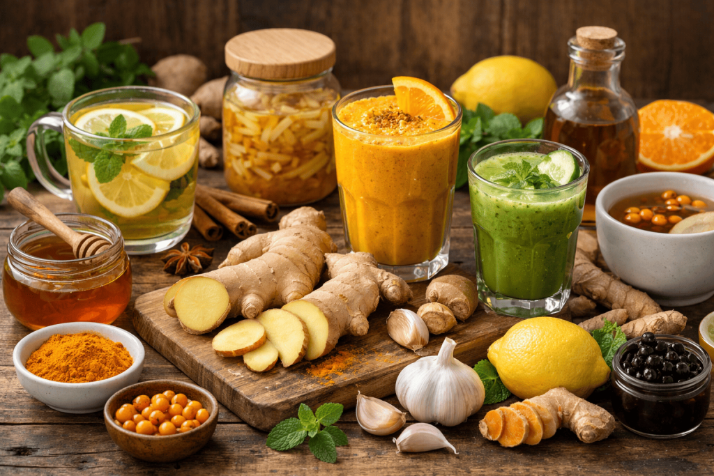 Ефективні рецепти з імбиром для зміцнення імунітету