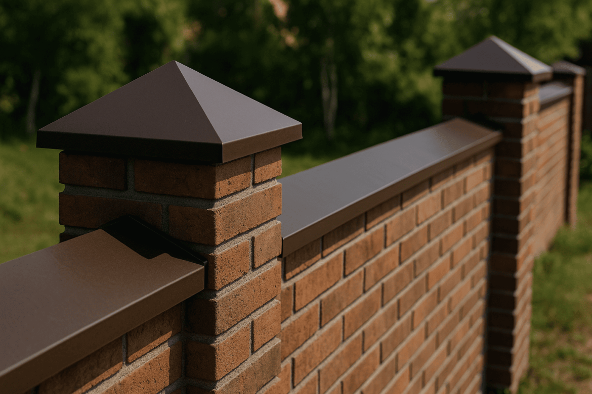 Крышки на забор: защита и декор ограждения