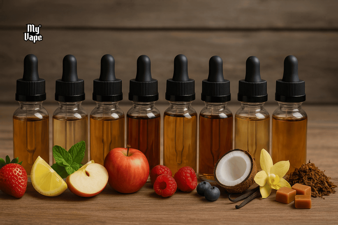 myvape.com.ua - Топ-10 найпопулярніших смаків рідин серед українських вейперів