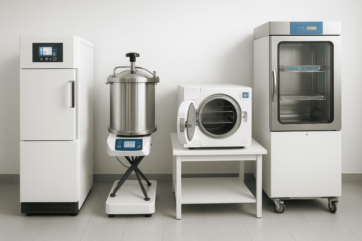 Основні види стерилізаційного медичного обладнання та принцип дії