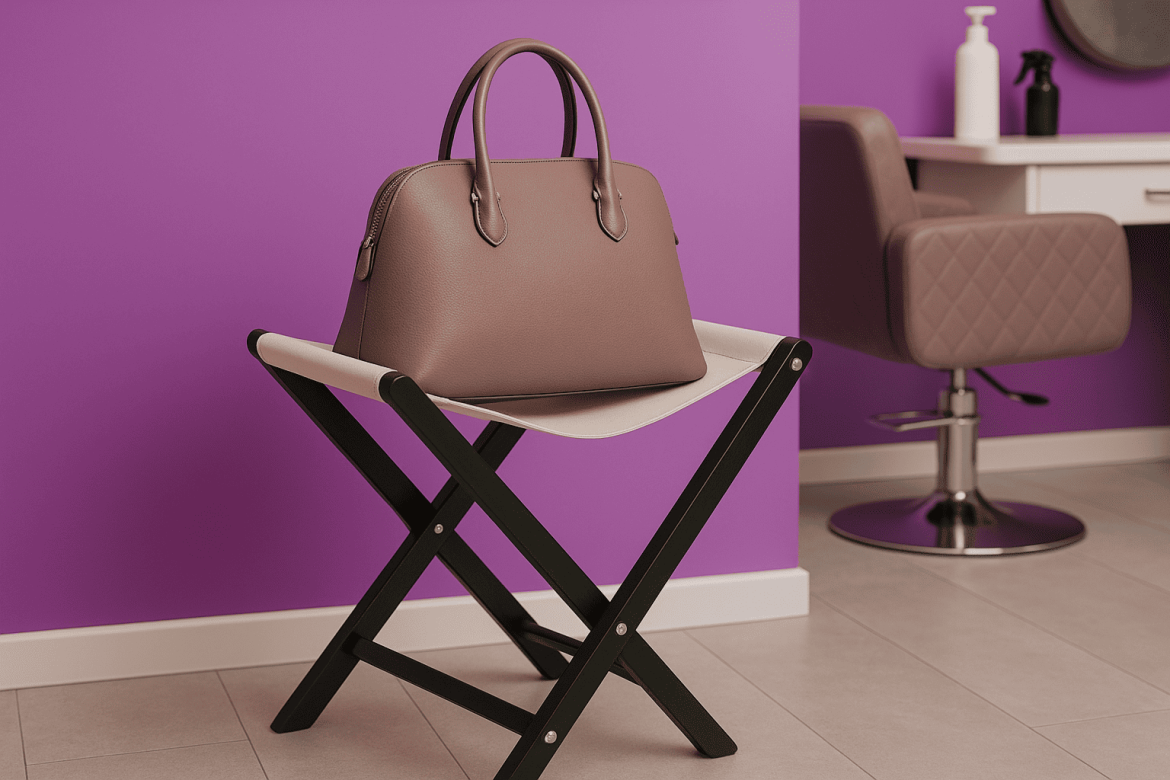 Підставка для сумок: практичне рішення для салонів краси та гостинності
