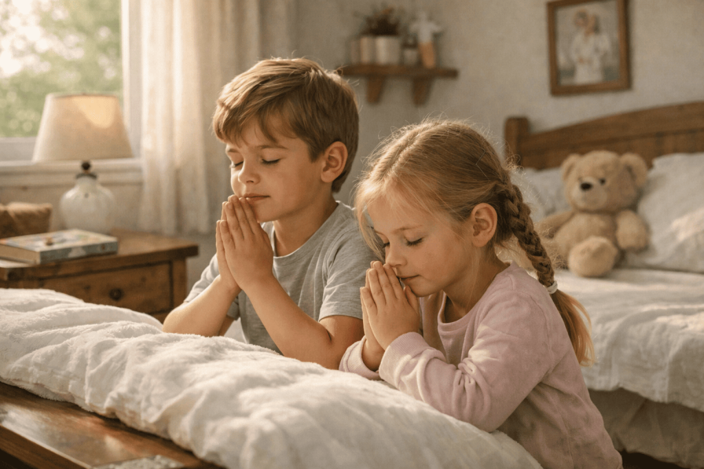 Ранкова молитва для дітей