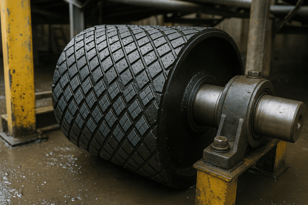 Резино-керамическая футеровка для тяжелой влажной среды