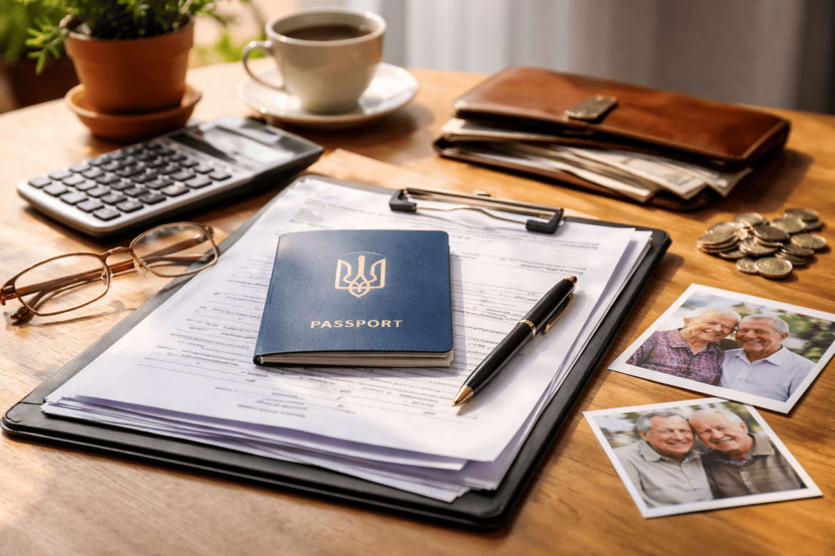 Документи для оформлення пенсії за віком: повний перелік та покрокова інструкція 2026