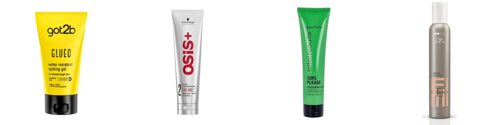 Гелі та креми для укладання