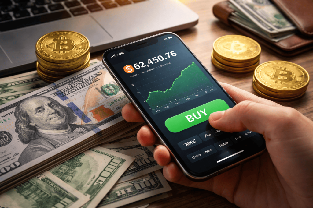 Крок другий: вибір та відкриття гаманця