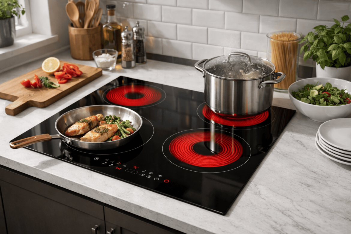 Електрична варильна поверхня: вибір сучасних кухонь