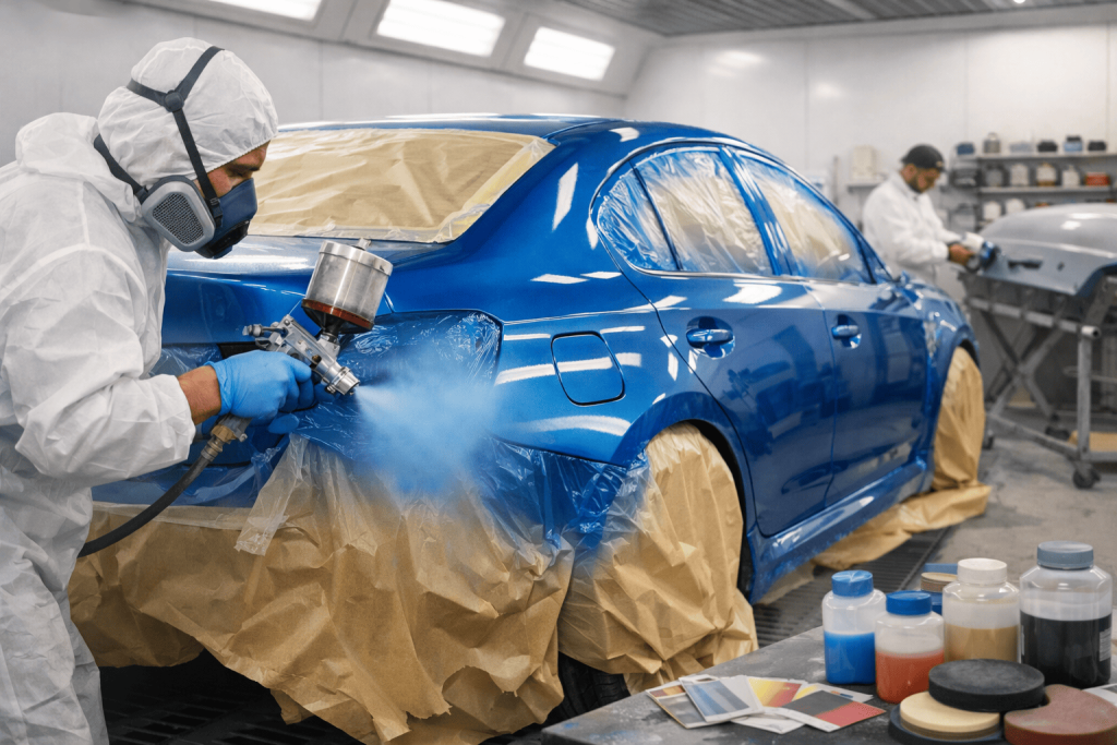 Які автофарби використовують