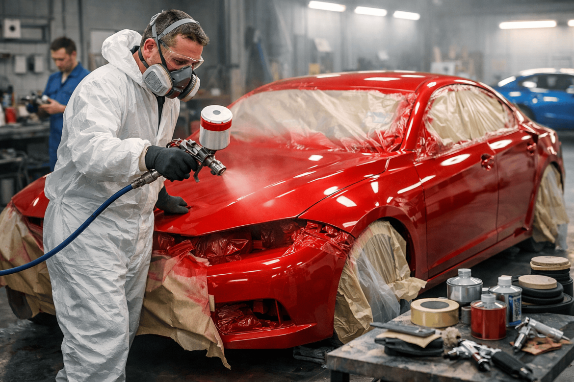 Повне фарбування автомобіля: коли, навіщо і як зробити правильно