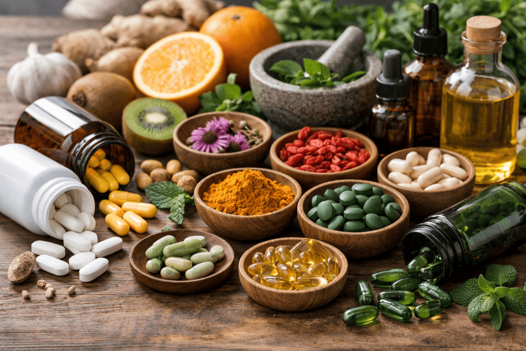 Рослинні адаптогени та імуностимулятори